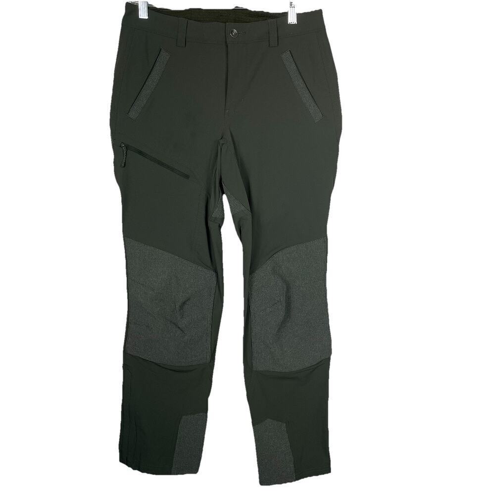 Duluth Trading Co Flurrious Nylon Straight Leg Work Pants Womens 6x31 Olive